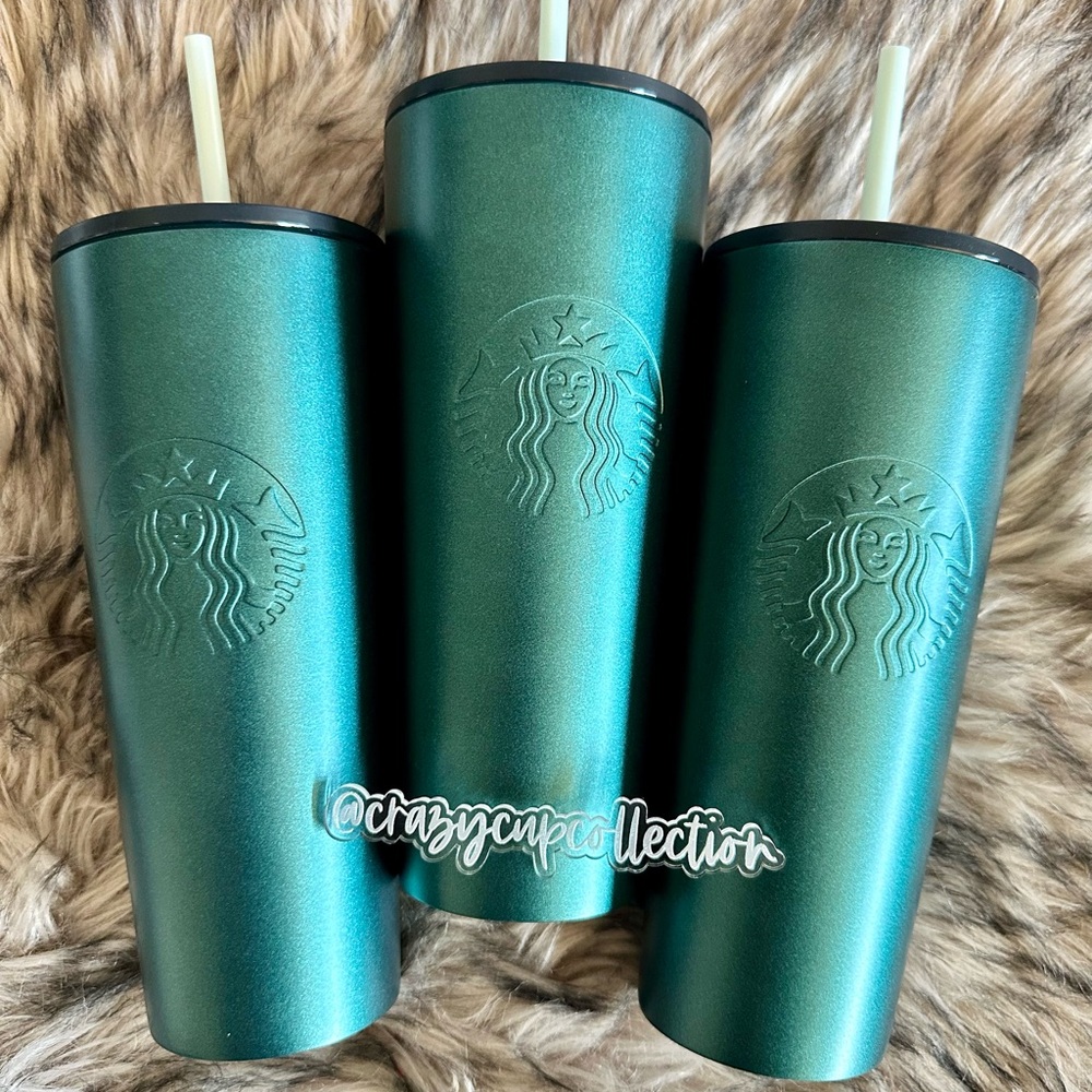 Starbucks Green Glitter 24oz Stainless Steel $25 each